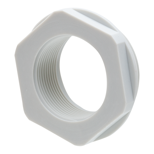 Wiska Reduceerring kunststof, glasvezelverst. M40x1,5 - M32x1,5 - Productfoto transparant reduceerrring kunststof krm4032 wiska 563576 - 20149204
