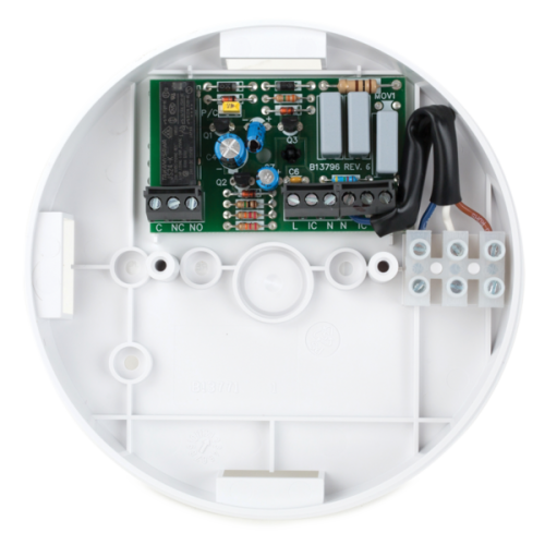 Ei Electronics Relaisbasis opb, pot.vrij wisselc (max 5A), 230V, met deksel - Productfoto transparant rookmelder rf koppelbaar ei ei128r 1 - 20150766