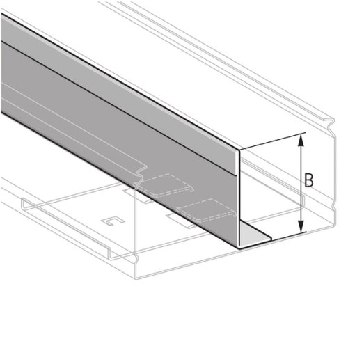 Pflitsch Scheidingswand, H 600, - Productfoto transparant scheidingswand pik tl pflitsch - 20153983