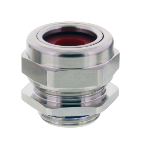 Wiska Wartel, messing vernikkeld, low temp. M50 - Productfoto transparant shotgland wartel messing vernikkeld siliconen emcvg wiska - 20150315