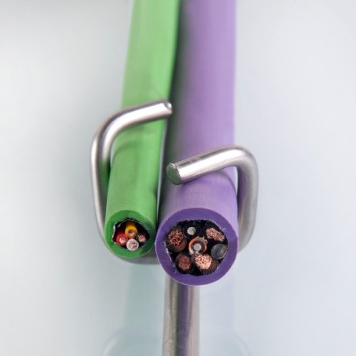 Pflitsch Montageschijf voor SWS-kabelgeleider, kunststof - Productfoto transparant single wire system pflitsch - 20154108