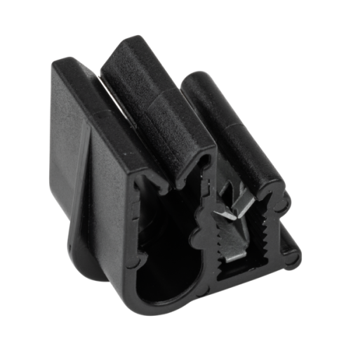 JMV Kabelclip zonder bundelband, voor 2 kabels van 6 mm - Productfoto transparant solarclips kabelbevestigingsclip skk1 jmv - 20155905