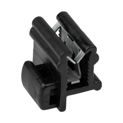 JMV Kabelclip, aan zijkant in lengte van profiel, profieldikte 0,7-3mm - Productfoto transparant solarclips kabelbinderbevestiging kbk2 jmv - 20155902