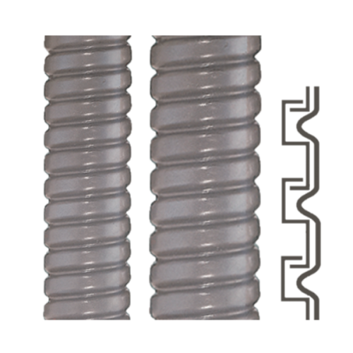 FLEXA 2010.111.010 SPR-PVC-AS R50 gr. - Productfoto transparant spr slangen spr pvc as grijs - 8408908