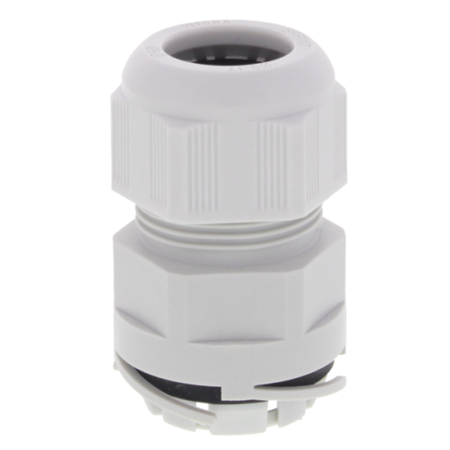 Wiska Push-in kabelwartel polyamide IP68 M25, doorlaat 9-17mm, grijs - Productfoto transparant sprintwartel eskv p push in m25 grijs wiska - 20150592