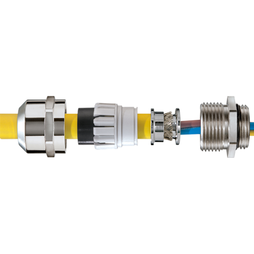 Wiska Wartel, RVS, M20x1,5 doorlaat 6-13mm, voor lage temp. - Productfoto transparant sprintwartels rvs emc lowtemp esskvltemv x wiska - 20149653