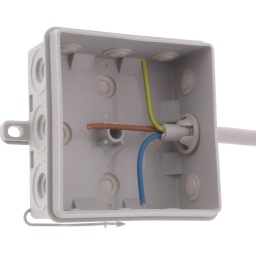 Wiska Trenkontlastingsring kunststof doorl. 4-12mm grijs - Productfoto transparant toepassing trekontlasting ring pc abs 4 12mm wiska - 20194698