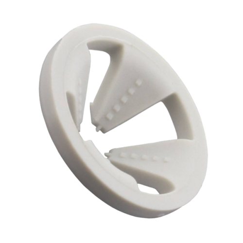 Wiska Trenkontlastingsring kunststof doorl. 4-12mm grijs - Productfoto transparant trekontlasting ring pc abs 4 12mm wiska - 20194698