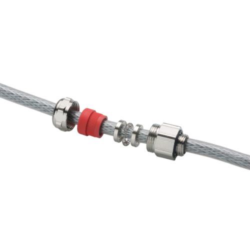 Pflitsch EMC-Wartel, messing vern., M12x1,5, doorl. 4-6,5mm scherm 2,5-6mm - Productfoto transparant uni hf dicht wartels messing vernikkeld metrisch emc - 20151937