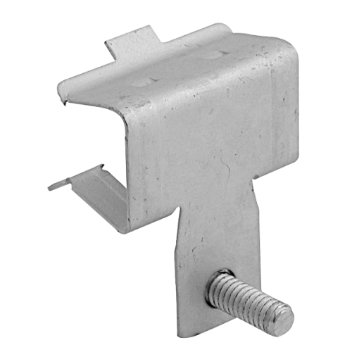 JMV Veerklem horizontaal, voor 4-8 mm. flens - Productfoto transparant veerklem horizontaal jmv 9001116 - 20156844