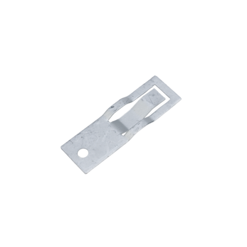 JMV Opzetveerklem, voor montageplaat 6,5 mm. - Productfoto transparant veerklem voor montageplaat jmv - 20156880