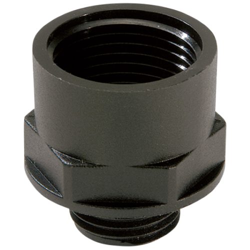 Wiska Vergrotingsring ATEX, kunststof, M12x1,5 - M16x1,5 - Productfoto transparant vergrotingsringen kunststof metrisch naar metrisch wiska atex - 20149420