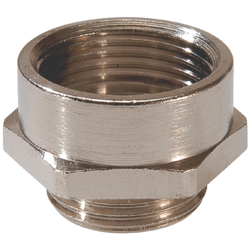 Wiska Verloopring messing vernikkeld M20-NPT1/2 - Productfoto transparant verloopringen metrisch naar npt wiska - 20149147