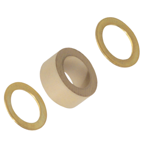 Wiska Wartel 24/25-W17, DIN89280, messing vernikkeld - Productfoto transparant wartel ekvm w messing vernikkeld wiska 2 - 20148803