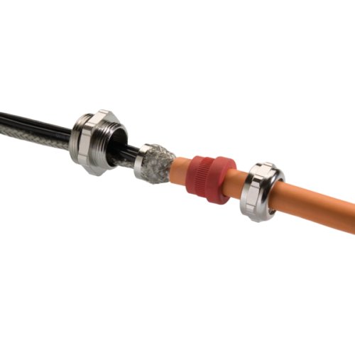 Pflitsch EMC-Wartel, messing vern., M40x1,5, doorlaat 20-25mm scherm 20mm - Productfoto transparant wartel uni entstor dicht e pflitsch 666160 02 - 20152521