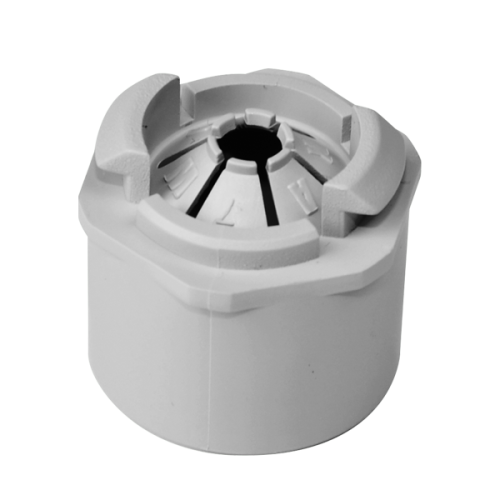 Wiska Invoerstuk WHK-kabeldoos, klikverb. doorlaat 5-13 mm/19mm buis grijs - Productfoto transparant whkadapter krass wiska 560140 - 20150102