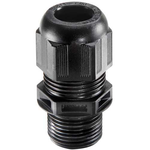 Wiska Kabelwartel kunststof, IP68, M12x1,5 doorlaat 3-7mm, zwart - Productfoto transparant wi 564065 eskvl63 zwart - 20149705