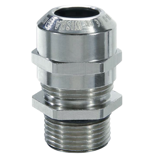 Wiska Wartel, ATEX, messing vernikkeld, M16x1,5 doorlaat 5-10mm - Productfoto transparant wi 567103 emske l63 - 20149502