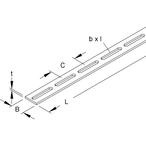 Niedax Group S 20 X 1,5/2 SLEUFMONTAGEBAND - S20 b - 20046049