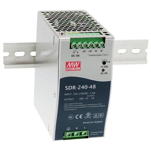 MEANWELL voeding 24v 10a SDR-240-24 - Sdr 240 24 - 11002413