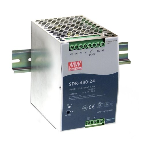 MEANWELL voeding SDR-480-24 20a - Sdr 480 24 - 11007817