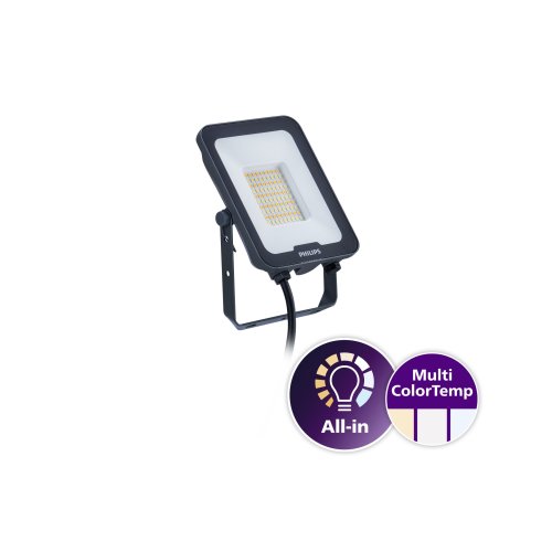 PHILIPS led floodlight bvp167 50w 3000/4000/6500k 6000lm - Signify ledinaire floodlight bvp167 50w all in rtp - 11009715