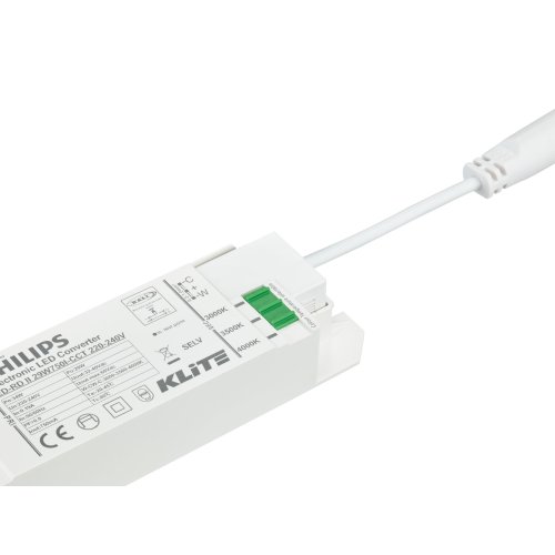 PHILIPS led paneel 1200x300 28w 3400/3600lm 3000/4000k - Signify ledinaire panel g5 all in cct switch 3000k dpp - 11008315