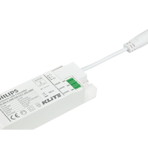 PHILIPS led paneel 1200x300 28w 3400/3600lm 3000/4000k - Signify ledinaire panel g5 all in cct switch 3500k dpp - 11008315