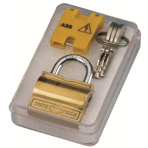 ABB schakelvergrendeling hangslot 2 sleutels SZ SA 3 - Sk0110b91 - 6257625