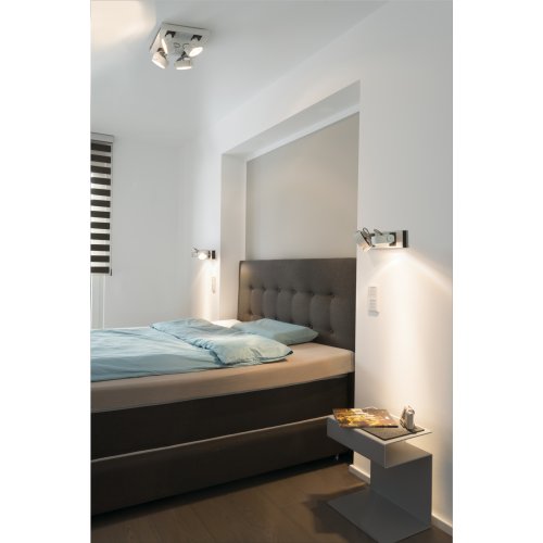 SLV KALU LED 2 wand- en plafondlamp, wit/zwart, 3000K, 60&deg; - Slv 1000136 1000130 a1 rgb - 20022836