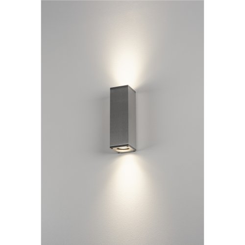 SLV THEO UP/DOWN, QPAR51, wandarmatuur, alu geborsteld, max. 2x50W - Slv 1000329 ma1 rgb - 20022842