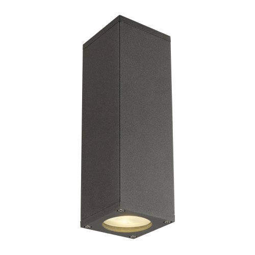 SLV THEO UP/DOWN, QPAR51, wandarmatuur, antraciet, max. 2x50W - Slv 1000330 1 h rgb - 20022843