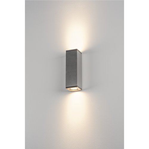 SLV THEO UP/DOWN, QPAR51 wandarmatuur voor buiten, aluminium naturel, max. - Slv 1000331 ma1 rgb - 20022844
