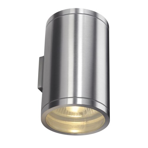 SLV ROX WALL OUT UP/DOWN, QPAR11 Outdoor wandlamp, geborsteld aluminium, m - Slv 1000334 1 rgb - 20022846