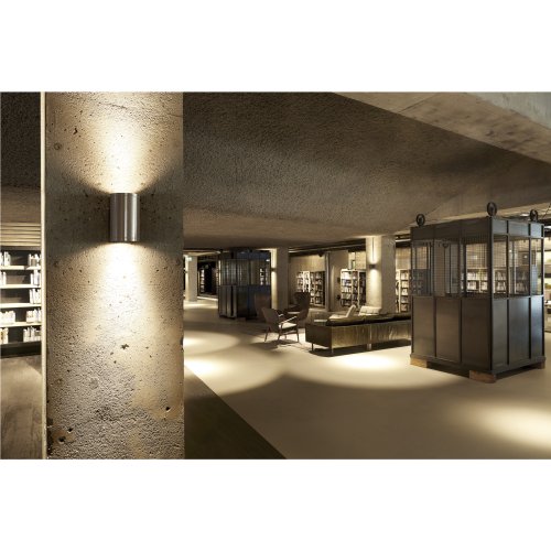 SLV ROX WALL OUT UP/DOWN, QPAR11 Outdoor wandlamp, geborsteld aluminium, m - Slv 1000334 a1 rgb - 20022846