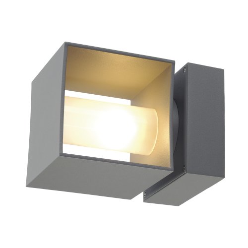 SLV square turn zilvergrijs 1xg9 1000335 - Slv 1000335 1 h rgb - 8824033