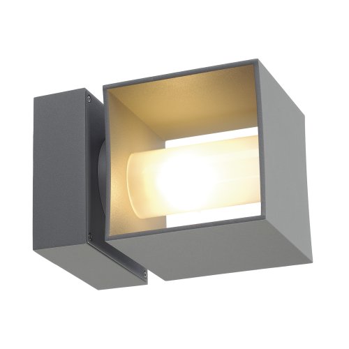 SLV square turn zilvergrijs 1xg9 1000335 - Slv 1000335 1 rgb - 8824033