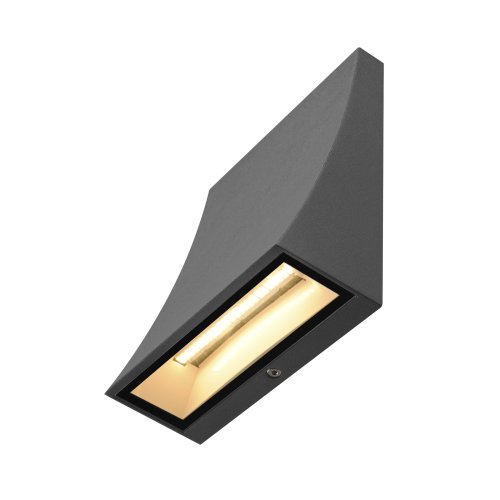 SLV DELWA WIDE led outdoor wandarmatuur, 3000 K, 100&deg;, antraciet, IP44 - Slv 1000342 2 rgb - 20022853