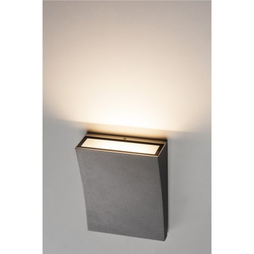 SLV DELWA WIDE led outdoor wandarmatuur, 3000 K, 100&deg;, antraciet, IP44 - Slv 1000342 ma1 rgb - 20022853
