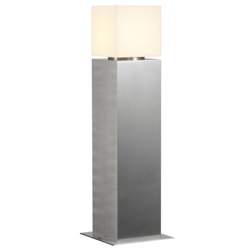 SLV SQUARE POLE 60, E27, outdoor staand armatuur, rvs 304, max. 20W, IP44 - Slv 1000345 2 rgb - 20022856