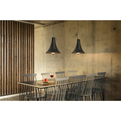 SLV BATO 35 PD, indoor hanglamp, zwart, E27, max. 60W - Slv 1000434 a1 rgb - 20022862