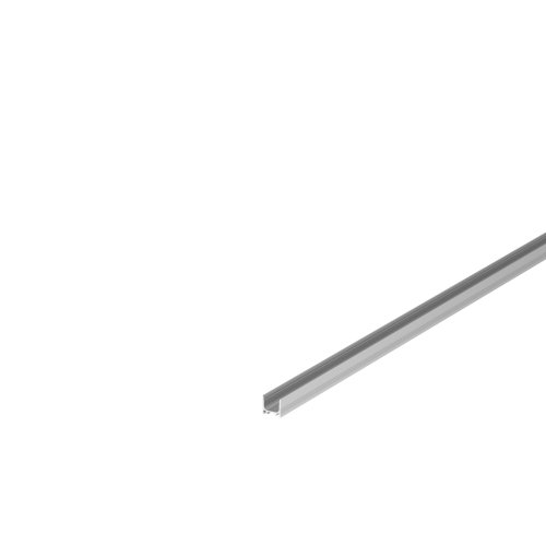 SLV GRAZIA 10 LED opbouwprofiel, standaard, geribbeld, 2 m, aluminium - Slv 1000463 ren1 h rgb - 20022877
