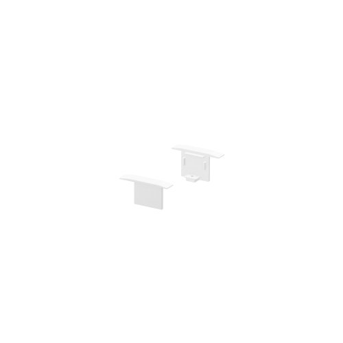 SLV GRAZIA 10 inbouwprofiel eindkappen, 2 st., wit - Slv 1000473 ren1 h rgb - 20022886