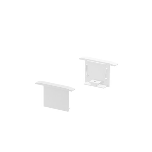 SLV GRAZIA 20 inbouwprofiel eindkappen, 2 st., wit - Slv 1000557 ren1 h rgb - 20022929