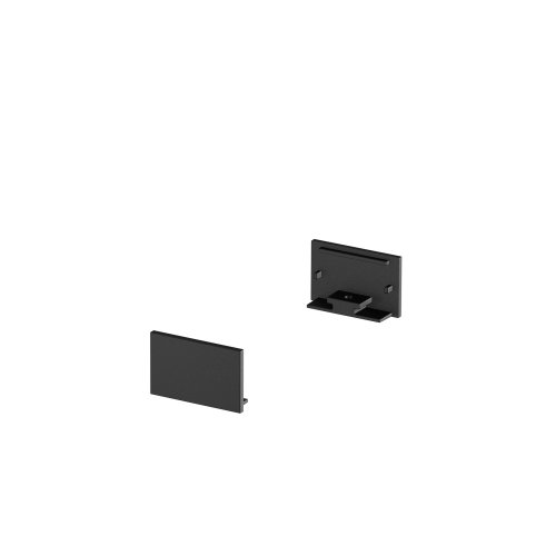 SLV GRAZIA 20 eindkap voor GRAZIA opbouwprofiel vlak, 2 stks., vlakke uitv - Slv 1000561 ren1 h rgb - 20022933