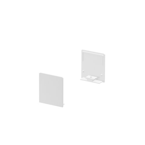 SLV GRAZIA 20 eindkap voor GRAZIA opbouwprofiel vlak, 2 stks., hoge uitvoe - Slv 1000563 ren1 h rgb - 20022935