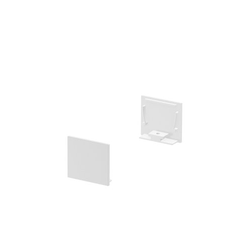 SLV GRAZIA 20 eindkap voor GRAZIA opbouwprofiel standaard, 2 st., vlakke u - Slv 1000566 ren1 h rgb - 20022938