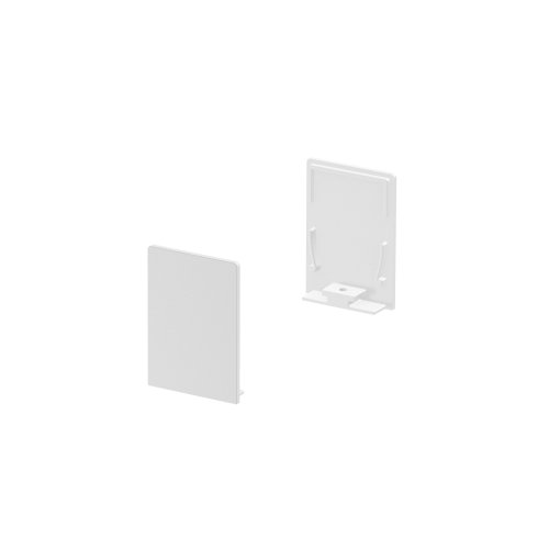SLV GRAZIA 20 eindkap voor GRAZIA opbouwprofiel standaard, 2 stks., hoge u - Slv 1000569 ren1 h rgb - 20022941