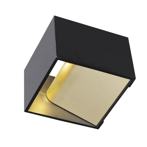 SLV LOGS IN LED wandlamp, zwart/messing, 2000K-3000K Dim to Warm - Slv 1000638 1 h rgb - 20022963