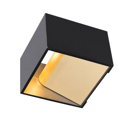 SLV LOGS IN LED wandlamp, zwart/messing, 2000K-3000K Dim to Warm - Slv 1000638 3 rgb - 20022963